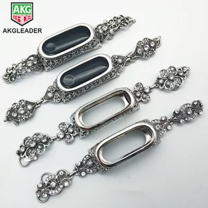 Ремешок для часов Xiaomi Mi 3, Mi 4, металлический, с кристаллами и бриллиантами