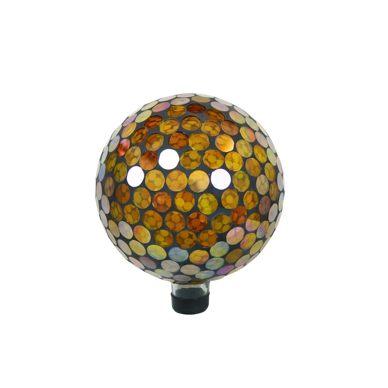 10 дюймов желтые круги декоративный садовый шар | - Цена: 