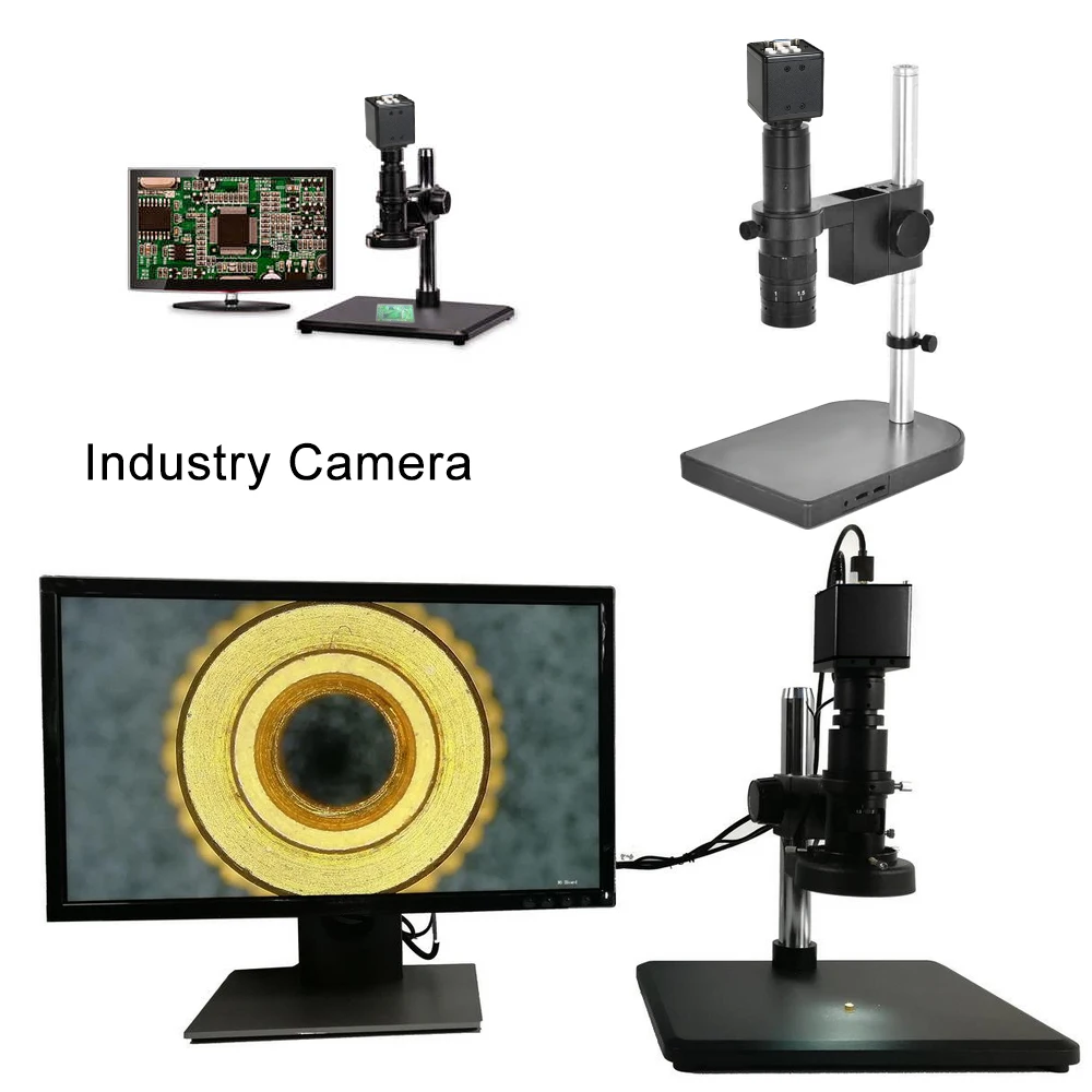 

1080P 2.0MP 1/3" Digital VGA Outputs Industry Microscope Camera For Lab / Phone PCB Soldering Repair