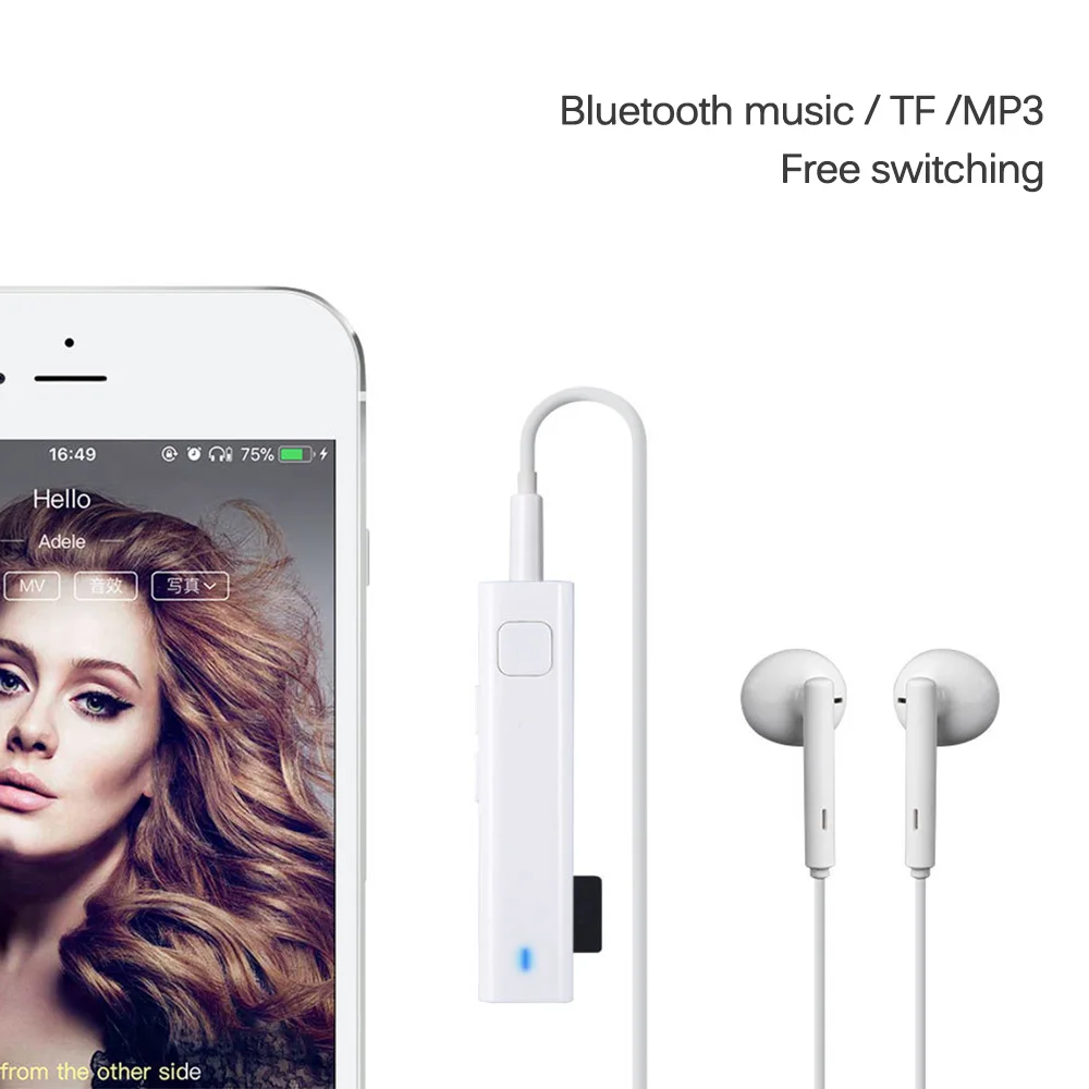 Bluetooth приемник Adaptador аудио беспроводной динамик наушники Hands Free портативный |