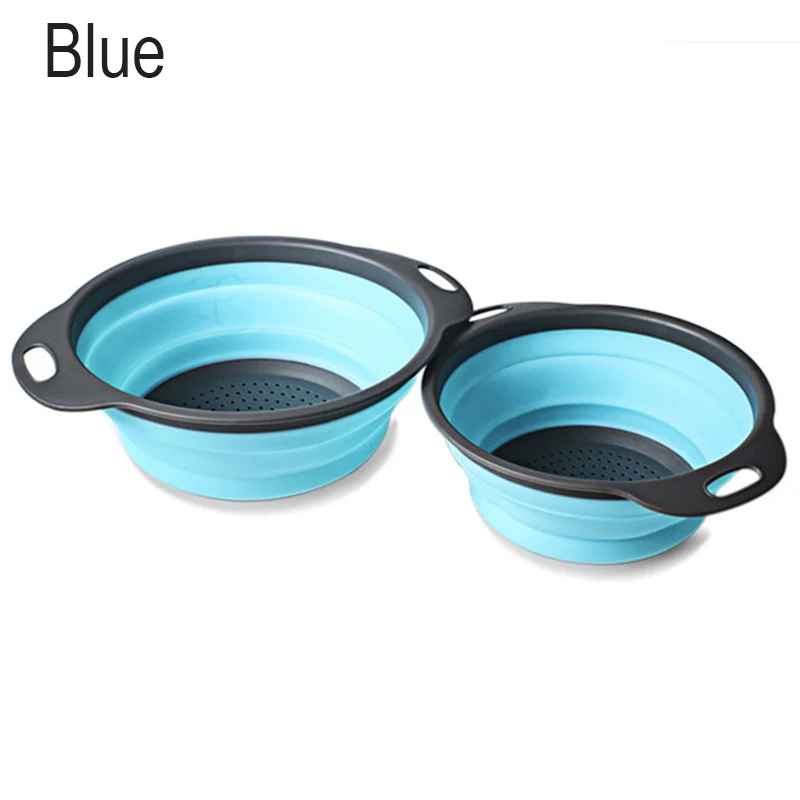 

Multifunction Kitchen Collapsible Silicone Colander Fruit Vegetable Strainer Space Saver WXV Sale