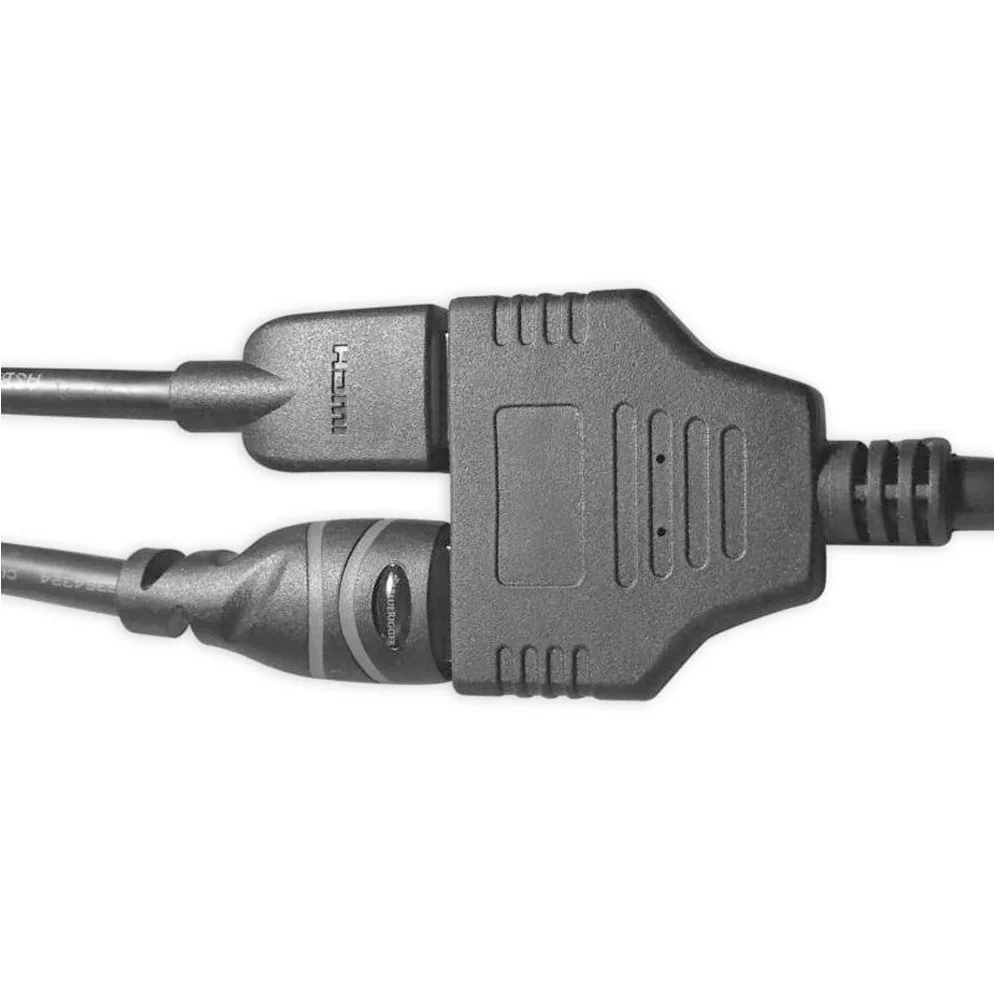 Новое поступление кабель разветвитель HDMI 1 штекер Двойной 2 гнездовой Y адаптер в