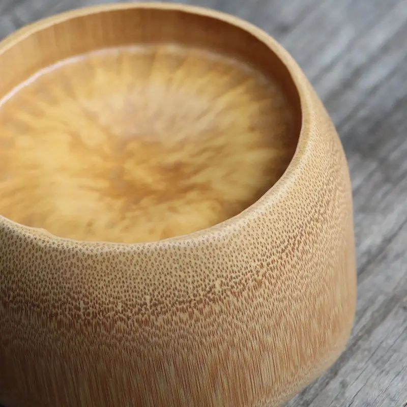 Бамбуковая миска для салата еды детей Ramen рисовая дизайнерская посуда ручной
