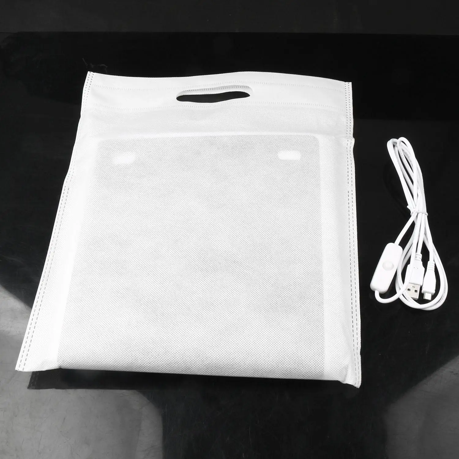 Mini Photo Studio Box 8.9 X 9 9.5 Inch Portable Photography Light Tent Kit White Folding Lighting Softbox With 40 Led Ligh | Электроника