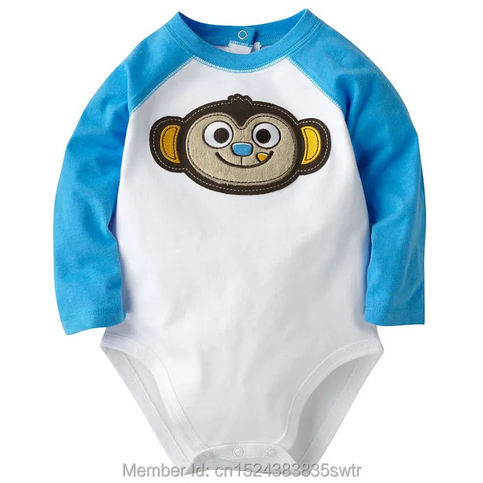 

New 2019 High Quality 100% Cotton Newborn Baby Boys Clothing Clothes Jumpsuit Creepers Bodysuits Branded Bebe Baby Boy Bodysuits