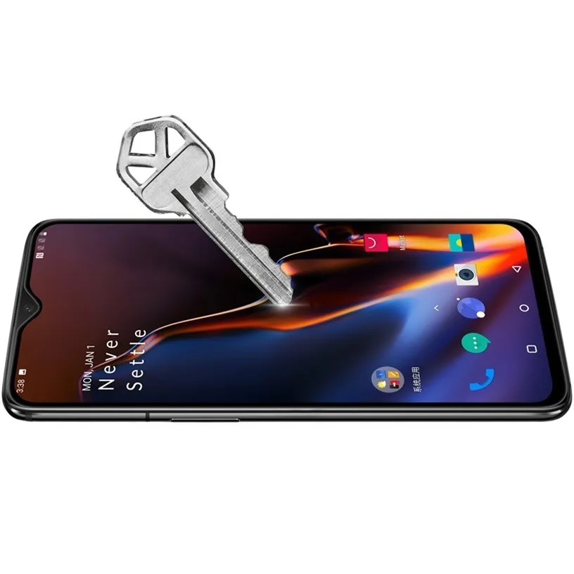 Nillkin-Protector de pantalla de cristal templado para Oneplus 7 m&oacute;vil, pel&iacute;cula protectora antideslumbrante para Oneplus 6T /7, XD, CP + MAX, para One plus 7-2