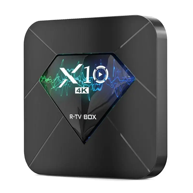 Новый ТВ бокс X10 Android 7 1 S905W четырехъядерный приставка WiFi 4 K медиаплеер