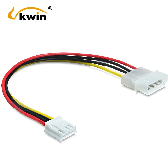 VKWIN Molex 4 контактный разъем для гибкого пиновый FDD внутренний Мощность кабель Adaptar
