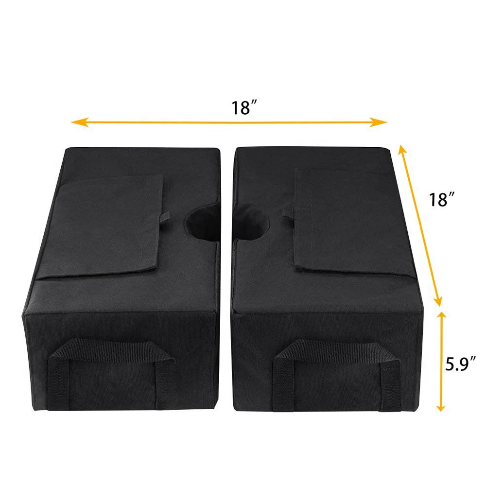 Promotion! Umbrella Base Weight 18 inch 2 PieceDetachable Sand Bag Fits Patio Beach Offset Cantilever &amp Standard O | Мебель