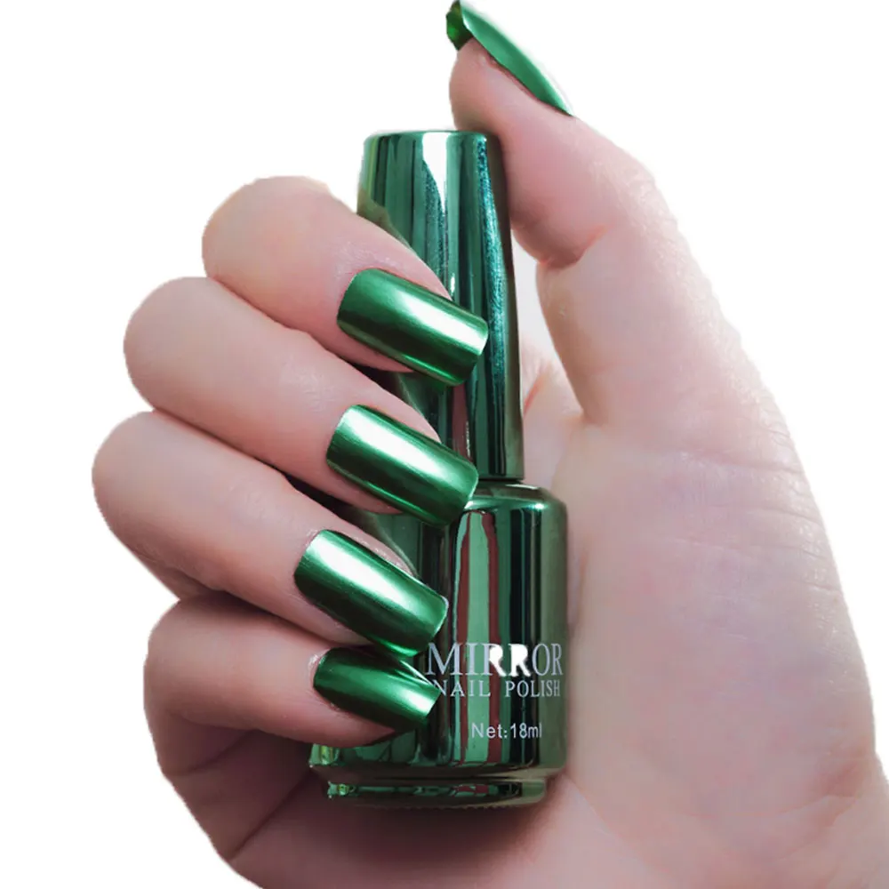 18 мл разноцветный зеркальный блестящий эффект фотолампа|Гель для ногтей| |