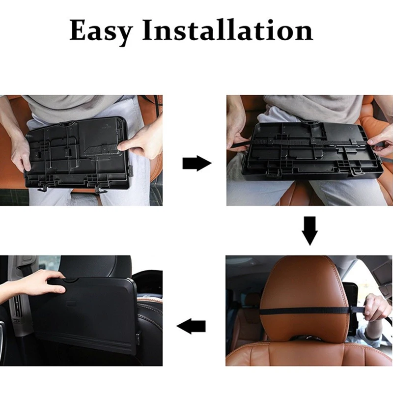 Держатель Автомобильный подстаканник обеденный стол черный заднее сиденье