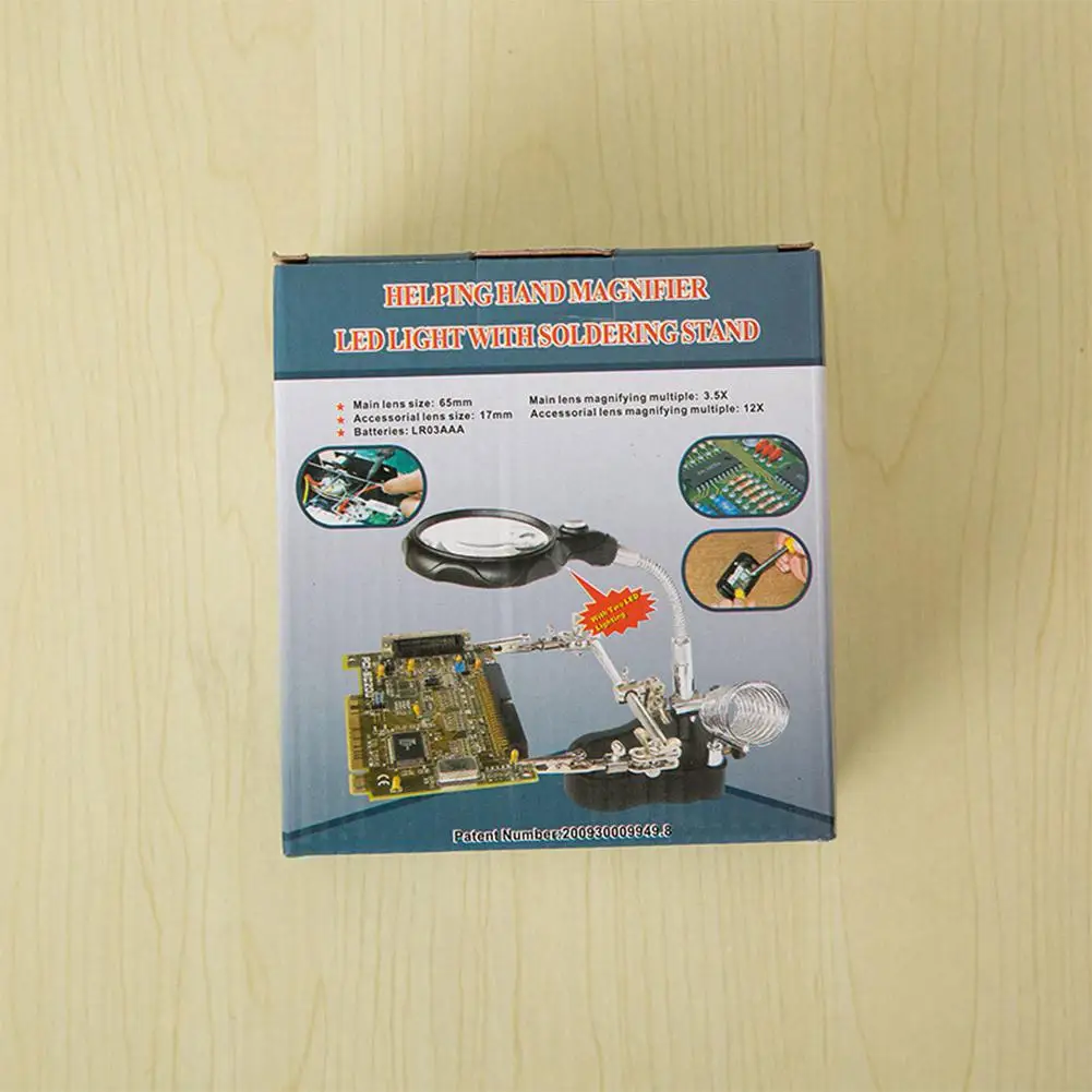 

Yiwa Magnifying Lens with Light Welded Holder Alligator Clips