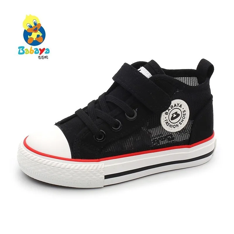 2019 Canvas Children Shoes Sport Breathable Boys Sneakers Brand Kids For Girls Jeans Denim Casual Child Flat | Детская одежда и