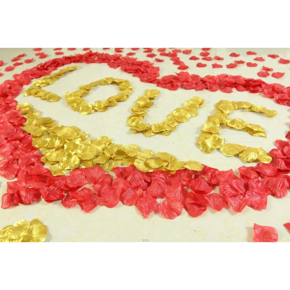 100 шт тканевый искусственный цветок лепестки роз для украшения свадебной