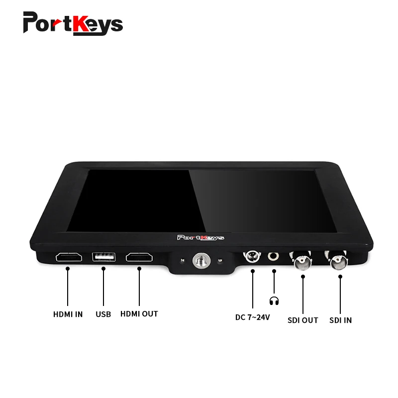 Portkeys HS7T 7 дюймовый камера монитор 4 K 3g SDI и HDMI 1200nit высокий яркий с 3D LUT гистограммы
