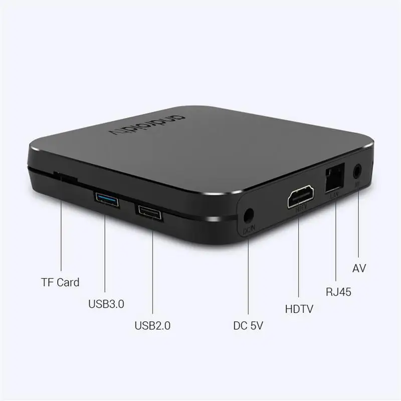KM9 Android 8 1 сетевой плеер Amlogic S905X2 четырехядерный a53 двухдиапазонный WiFi голосовой