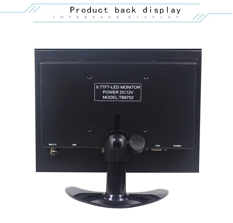 9 7 дюймовый металлический корпус BNC HDMI VGA av интерфейс hd монитор ЖК мониторы|lcd computer
