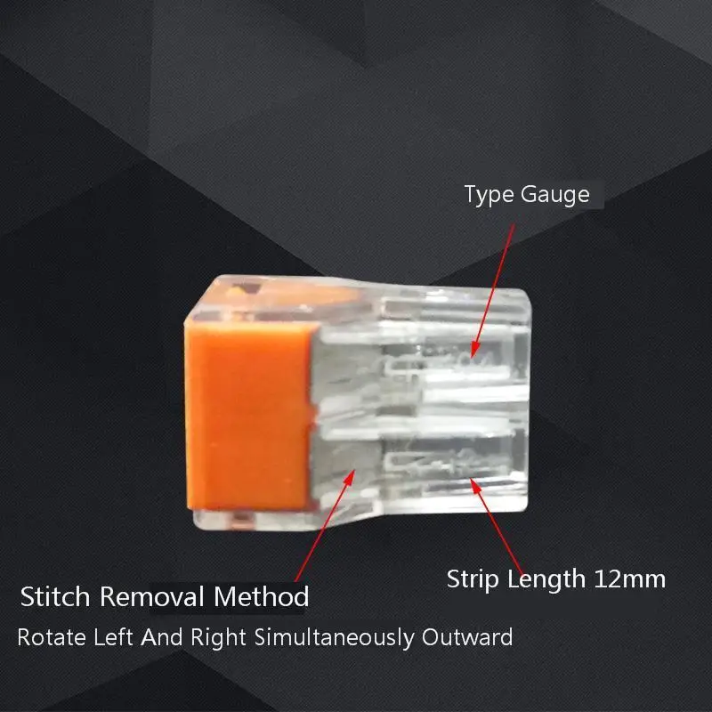 Детали для клеммной колодки соединитель проводов быстрое соединение типа 4P детали соединения (100