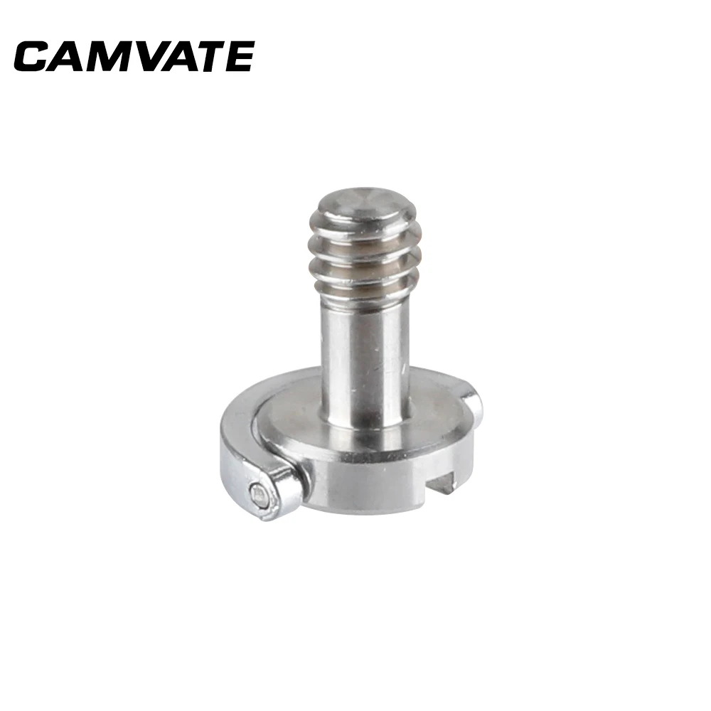 Винт для камеры CAMVATE с D-образным кольцом и стандартной резьбой 1/4 &quot-20
