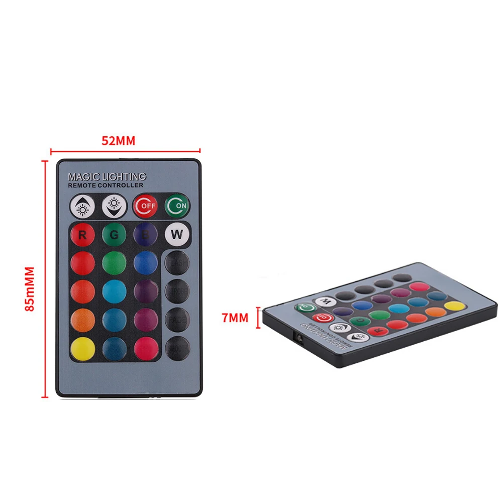 2 шт. T10 RGB 5050 SMD светодиодный Прямая продажа с фабрики 12SMD красочный дистанционным