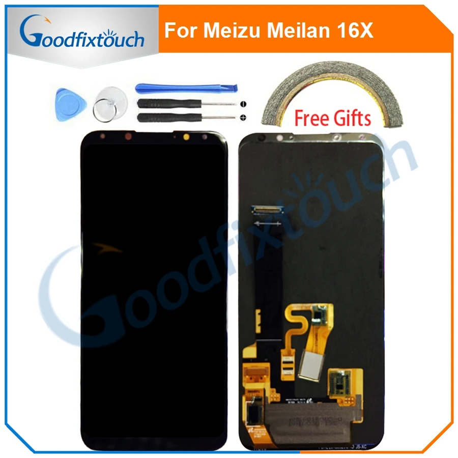 ЖК-экран для Meizu Meilan 16X ЖК-дисплей + цифровой преобразователь экрана в сборе
