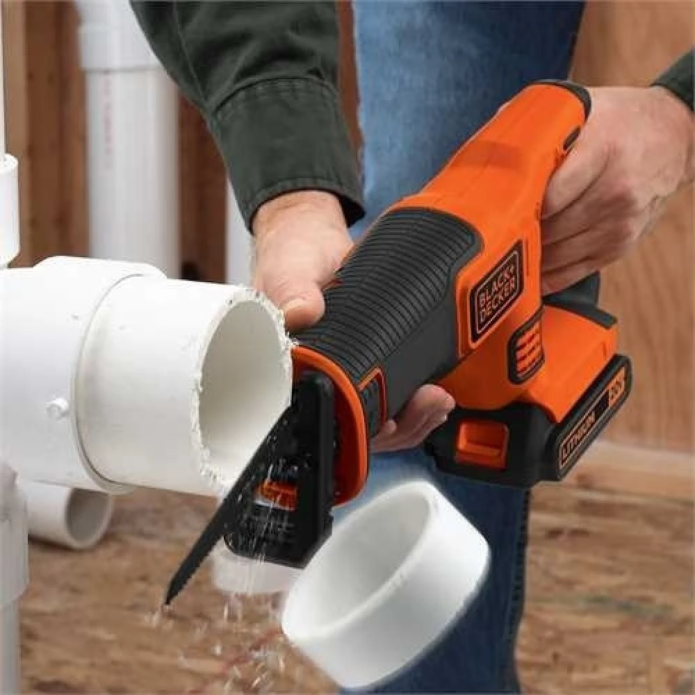 Аккумуляторная сабельная пила Black+Decker BDCR18N-XJ 18В без аккумулятора | Инструменты