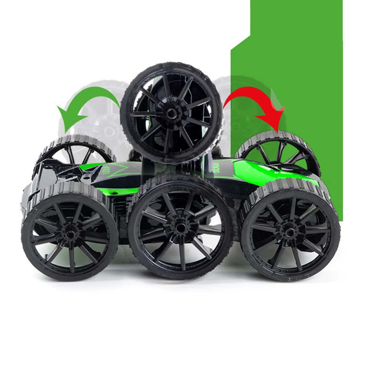 FBIL Rc автомобиль 4Wd грузовик масштаб двусторонний 2 4 ГГц один ключ трансформации
