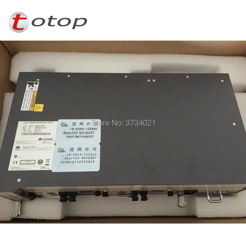 Huawei оптической линии терминального оборудования FTTH OLT SmartAX MA5608T с 2 * MCUD (1 г) + 1 MPWC