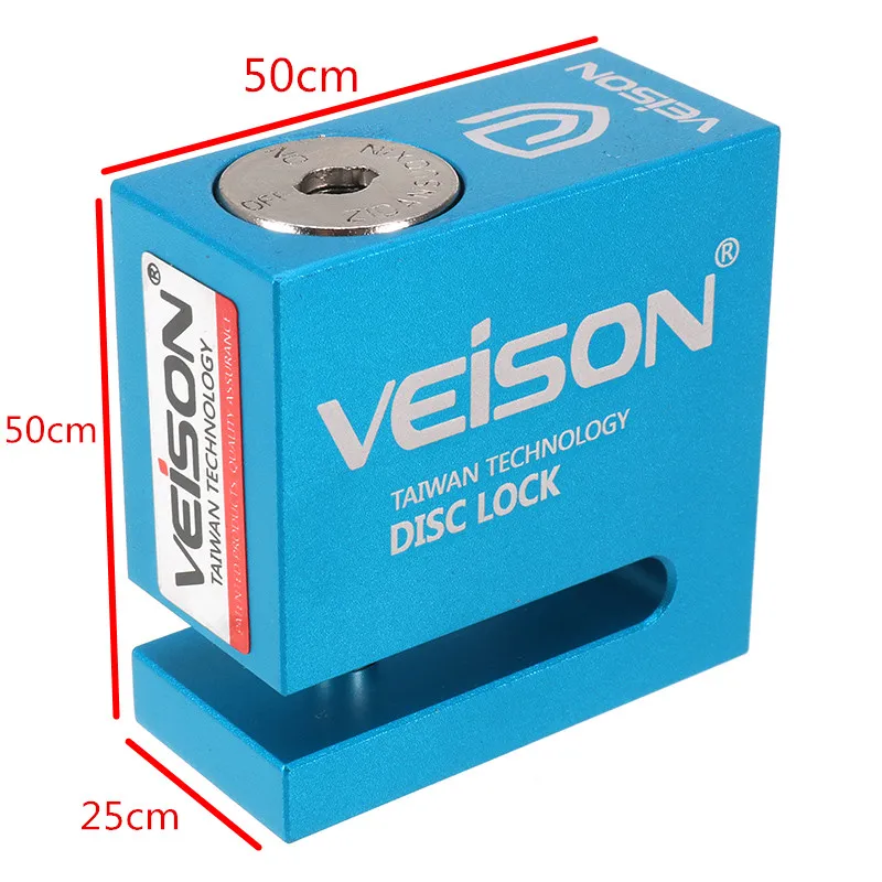 3 цвета замок безопасности для мотоциклов скутеров тяжелых противокражных колес