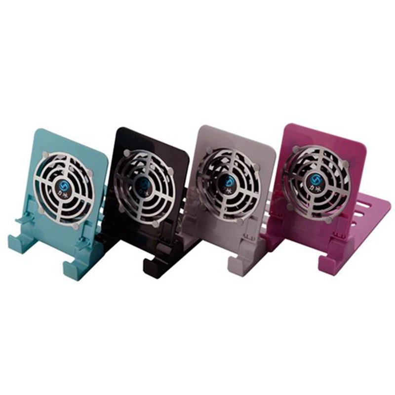 USB Настольный вентилятор для телефона тихий Охлаждающий радиатор со складной