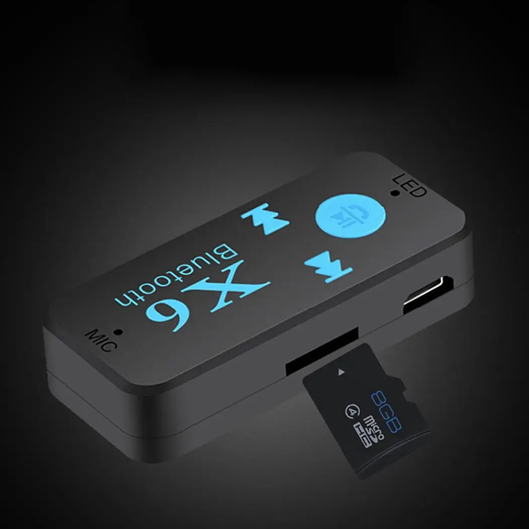 3 5 мм автомобиля MP3 музыкальный плеер громкой связи Bluetooth Aux 2 4 ГГц до 8 часов да V 100