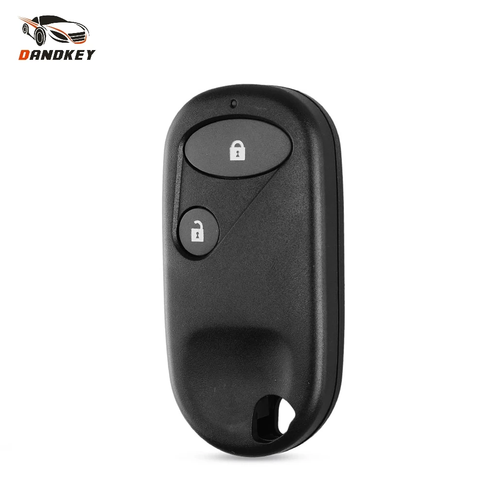 Dandkey 10X Replacement 2 Buttons Key Shell For Honda Accord Civic Jazz C-RV Remote Keyless Entry Car Case Fob Cover | Автомобили и