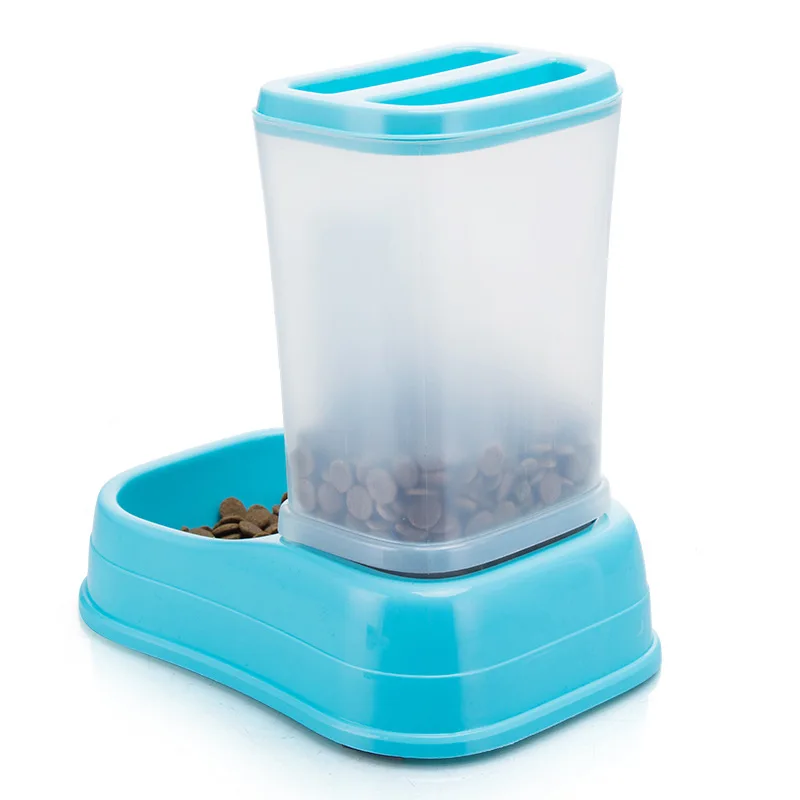 Автоматическая кормушка для собак кошек миска питьевой воды кормления большая