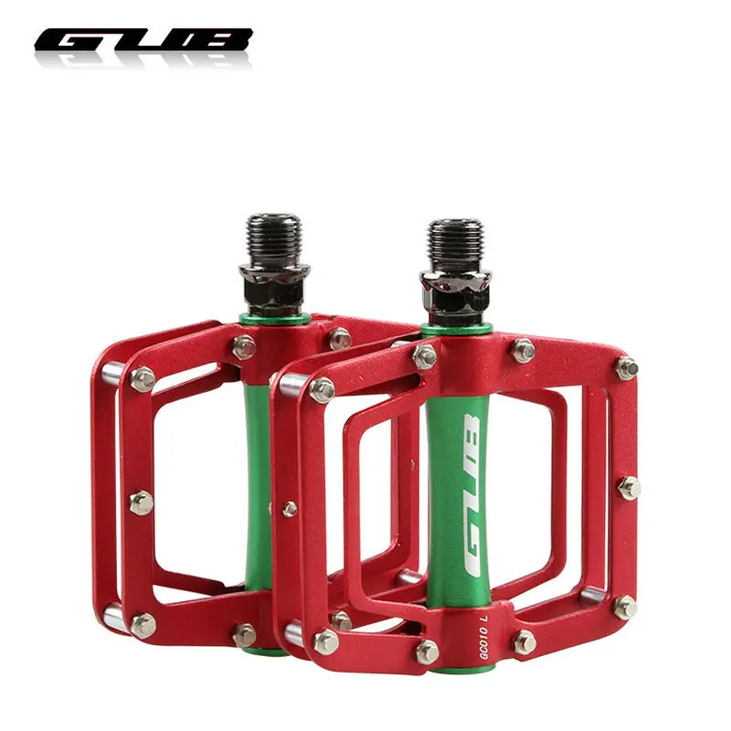 Алюминиевые велосипедные педали GUB для горных и шоссейных велосипедов с плоской
