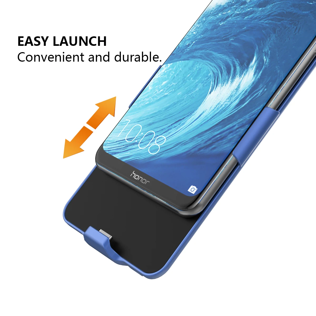 Для huawei Honor 8X Max 7500 мА/ч зарядное устройство чехол расширенный аккумулятор