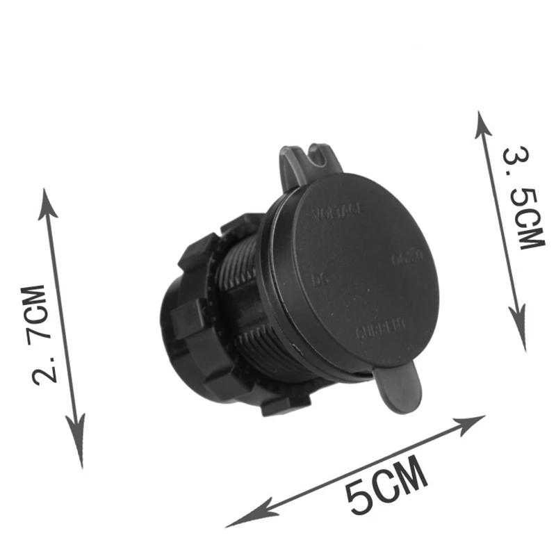 CARCHET 12 в-24 в водонепроницаемый QC 3 0 USB зарядное устройство гнездо цифровой