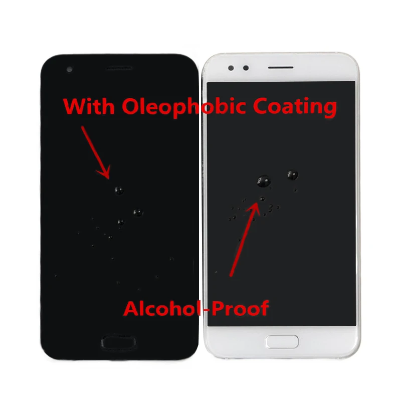5 &quotОригинал M &amp Sen для ASUS ZenFone 4 ZE554KL Z01KDA Z01KD ЖК экран с рамкой + сенсорная панель