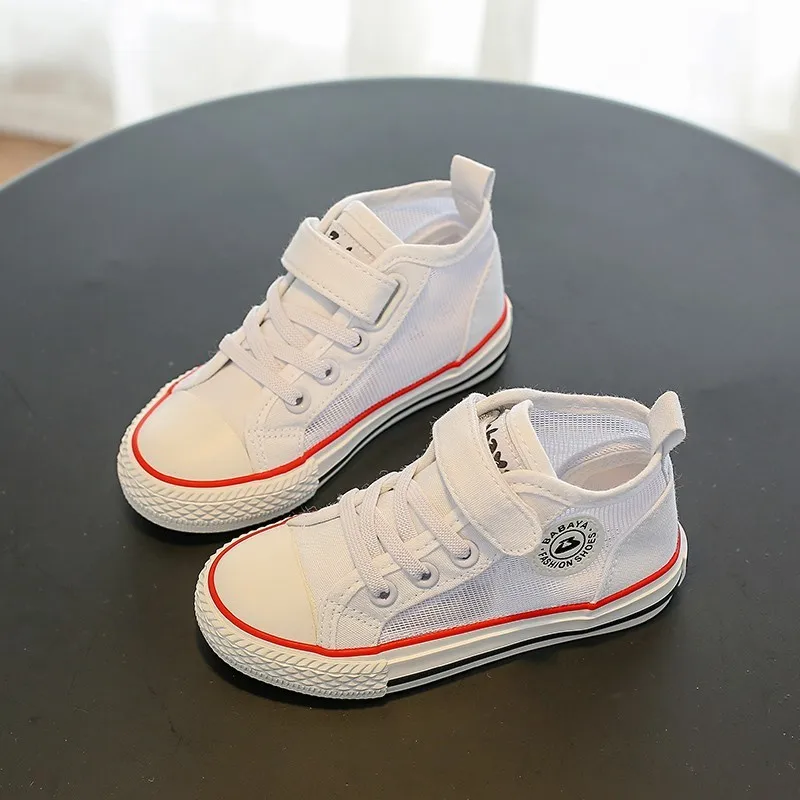 2019 Canvas Children Shoes Sport Breathable Boys Sneakers Brand Kids For Girls Jeans Denim Casual Child Flat | Детская одежда и