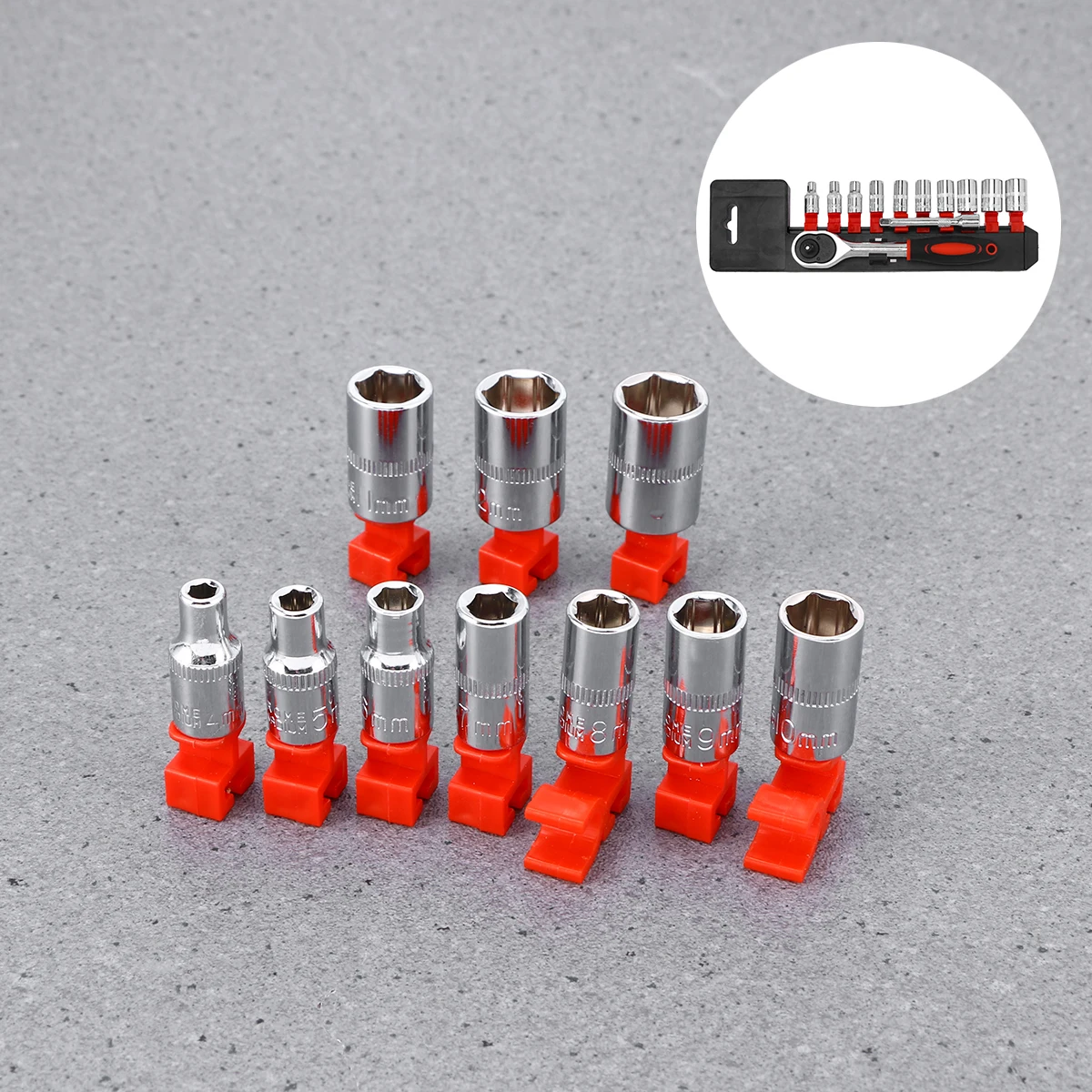12 шт./компл. 1/4 &quotRustproof Socket набор гаечных ключей комплект накидной ключ