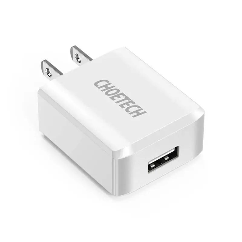 CHOETECH USB зарядное устройство 5В 2А для путешествий адаптер телефона планшета