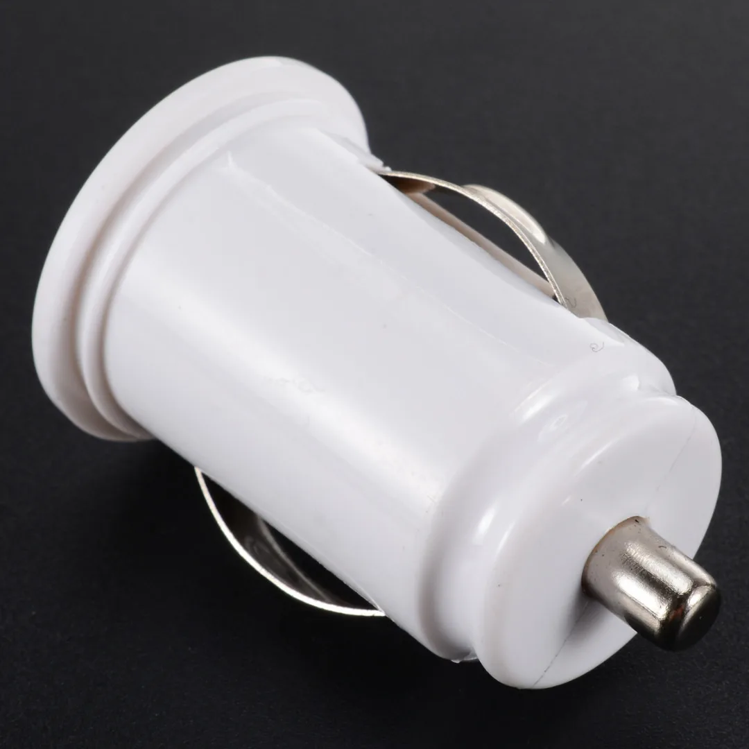 Treyues универсальное новое 12 В питание двойной 2 порта USB мини пуля автомобильное