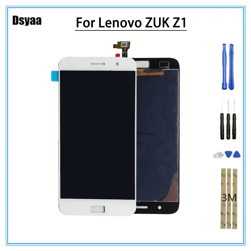 Для Lenovo ZUK Z1 ЖК дисплей кодирующий преобразователь сенсорного экрана в сборе