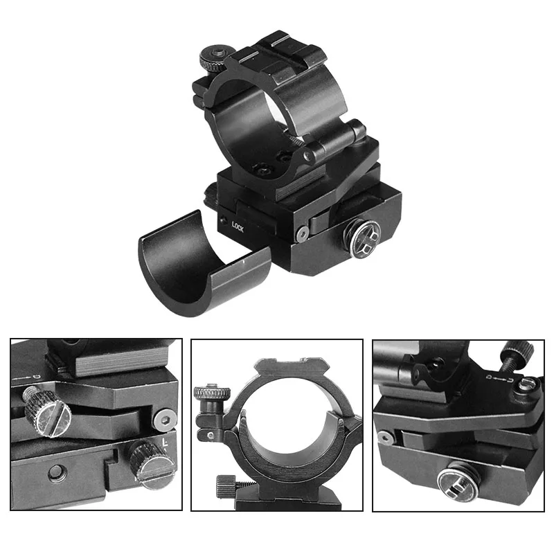 

Adjustable Tactical Mount 25.4mm Aluminium ak 47 ar15 Medium Profile Scope Mount Ring for Picatinny/Weaver Rail