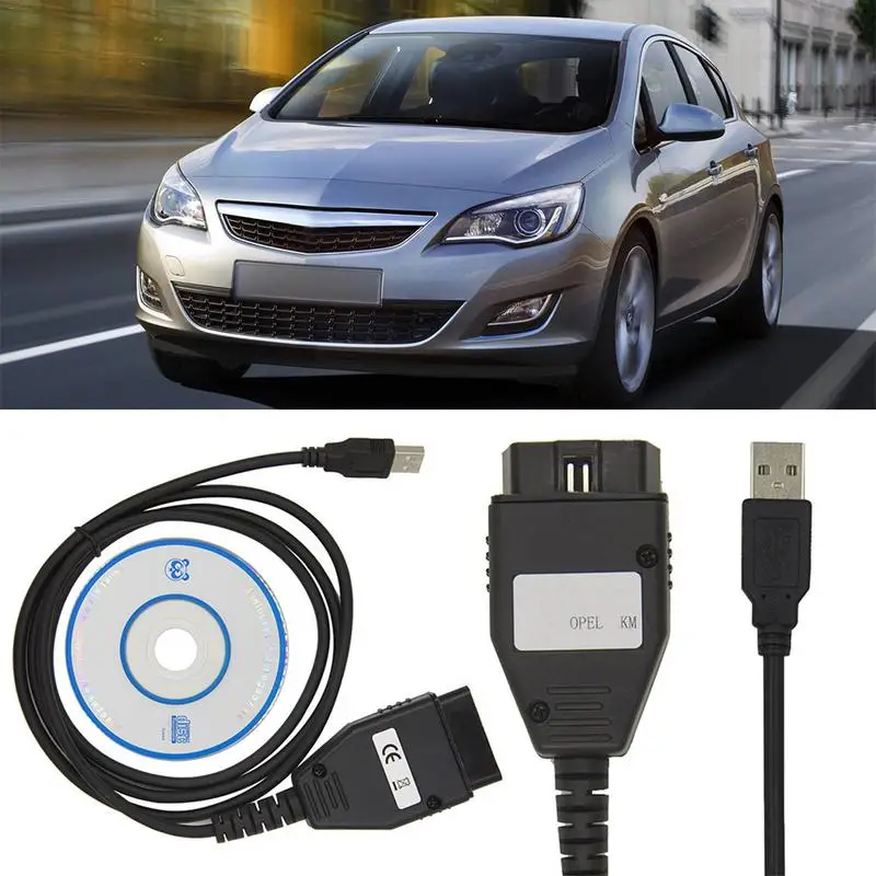 KM TOOL EDC V1.5 для Opel чтение/запись моделей 1998-2009 система Can-bus коррекция одометра с высоким качеством.