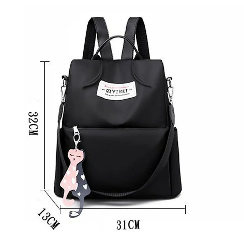 Женский рюкзак из ткани Оксфорд с защитой от кражи модный вместительный дорожный