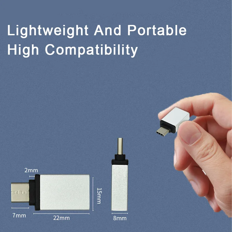 Переходник Mini Type C с Usb 3 0 на type c адаптер OTG универсальный сплиттер для устройств