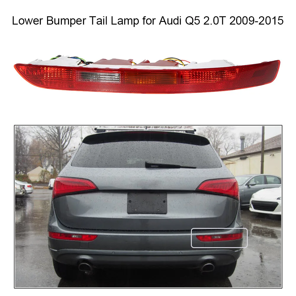 KKMOON 12 В Внешние фары левый правый задний бампер для Audi Q5 2 0 T 2009-2015 8R0945095B |