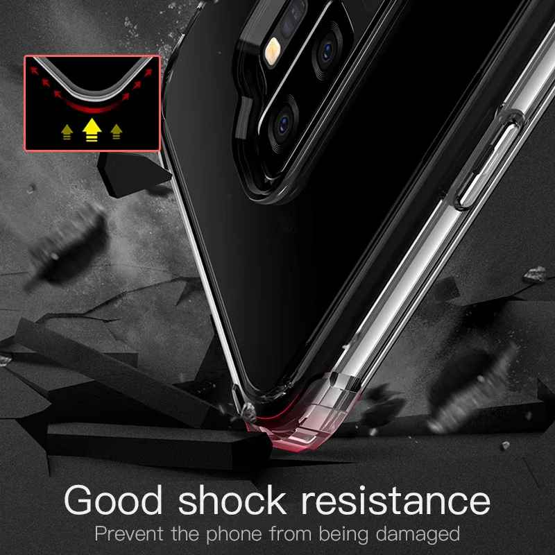 Soft Phone Case For Samsung S8 Plus Transparent Silicone Galaxy S9 S7 Edge Note 9 8 Back Cover Shell |