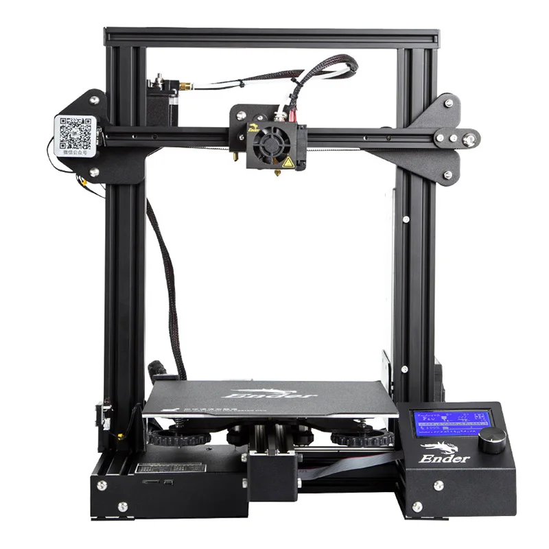 Creality3D Ender 3 Pro Высокоточный 3d принтер DIY комплект стальная рамка ЖК дисплей