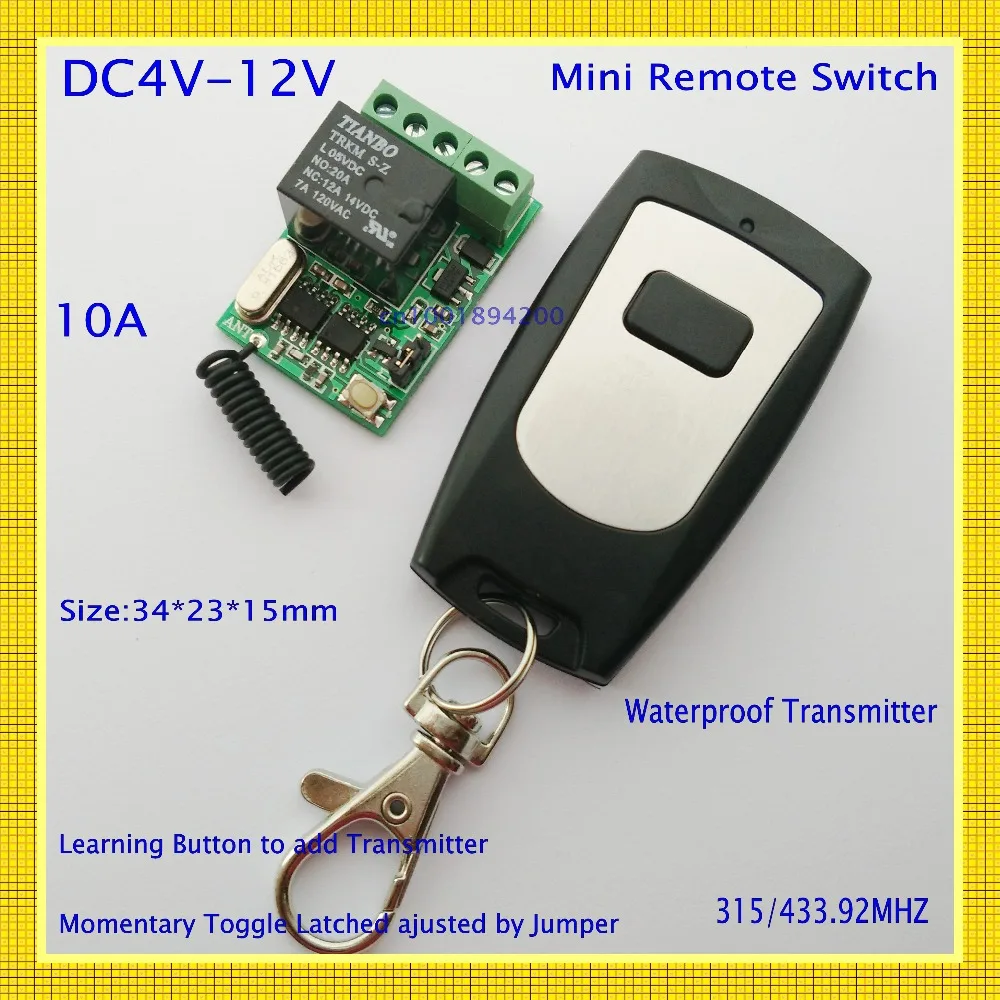 Умный дом пульт дистанционного управления приемник передатчик ASK Broadlink RF DC4V 12V 4 5 V